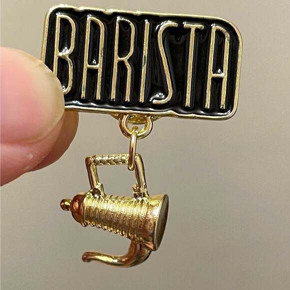 Barista Starbucks Peet's Coffee & Tea Enamel Pins - 306 - Picture 1 of 4
